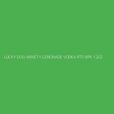 Product LUCKY DOG VARIETY LEMONADE VODKA RTD 8PK 12OZ