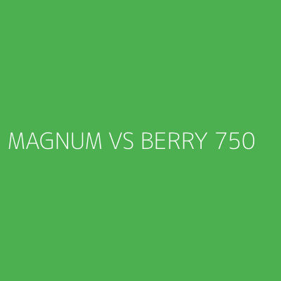 Product MAGNUM VS BERRY 750