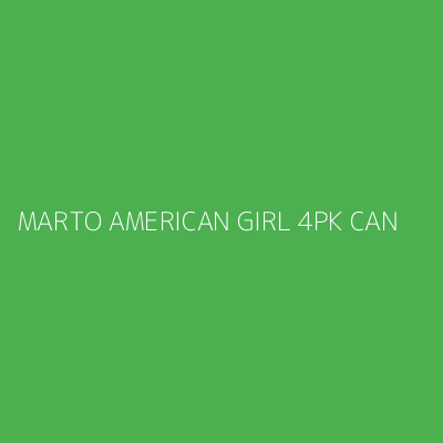 Product MARTO AMERICAN GIRL 4PK CAN