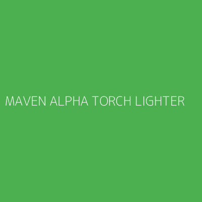 Product MAVEN ALPHA TORCH LIGHTER