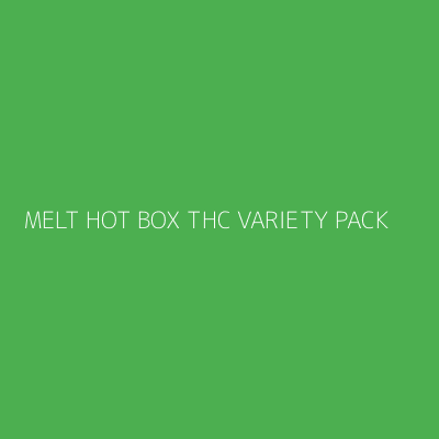 Product MELT HOT BOX THC VARIETY PACK