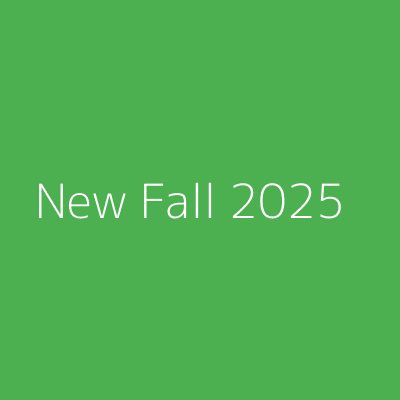 New Fall 2025