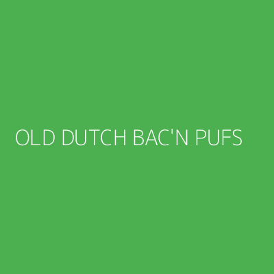 Product OLD DUTCH BAC'N PUFS