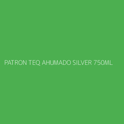 Product PATRON TEQ AHUMADO SILVER 750ML