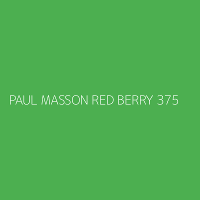 Product PAUL MASSON RED BERRY 375