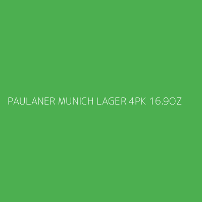 Product PAULANER MUNICH LAGER 4PK 16.9OZ