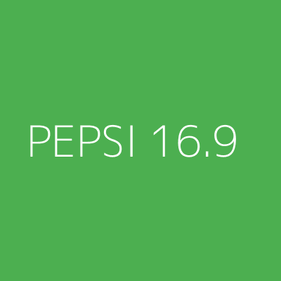 Product PEPSI 16.9