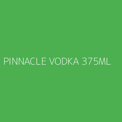 Product PINNACLE VODKA 375ML