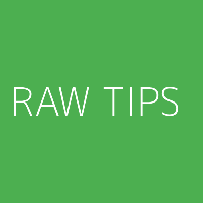 Product RAW TIPS