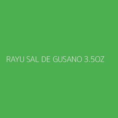 Product RAYU SAL DE GUSANO 3.5OZ