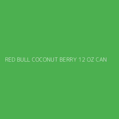 Product RED BULL COCONUT BERRY 12 OZ CAN