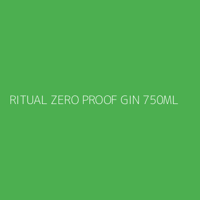 Product RITUAL ZERO PROOF GIN 750ML