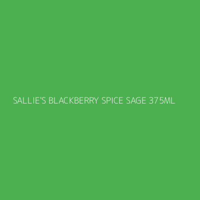 Product SALLIE'S BLACKBERRY SPICE SAGE 375ML