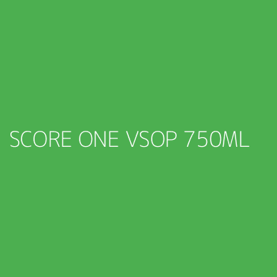 Product SCORE ONE VSOP 750ML