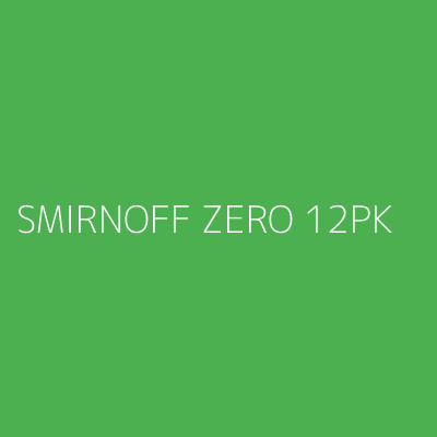 Product SMIRNOFF ZERO 12PK