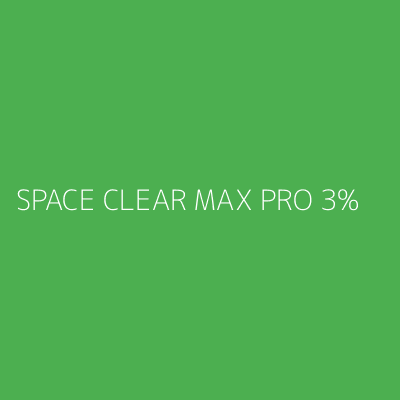 Product SPACE CLEAR MAX PRO 3%