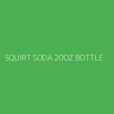 Product SQUIRT SODA 20OZ BOTTLE