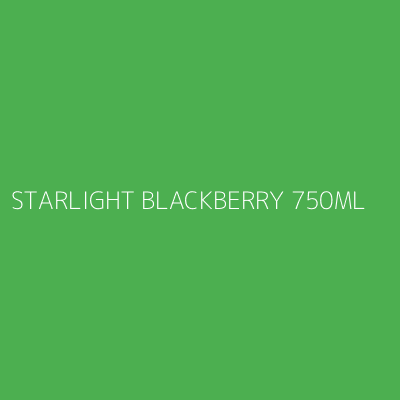 Product STARLIGHT BLACKBERRY 750ML