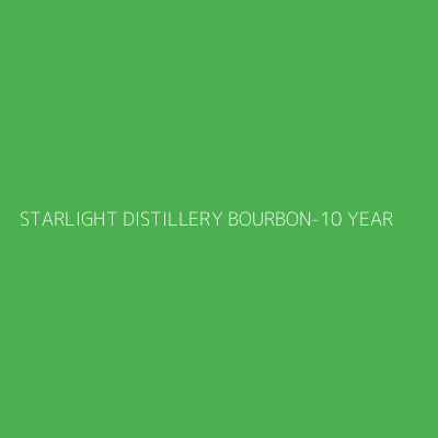 Product STARLIGHT DISTILLERY BOURBON-10 YEAR