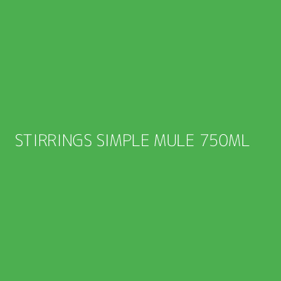 Product STIRRINGS SIMPLE MULE 750ML