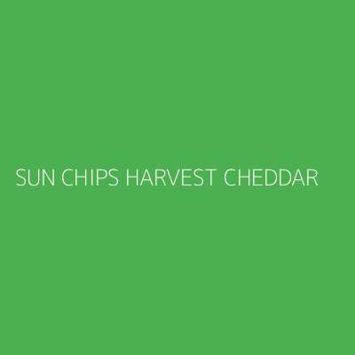 Product SUN CHIPS HARVEST CHEDDAR