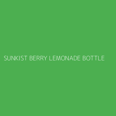 Product SUNKIST BERRY LEMONADE BOTTLE