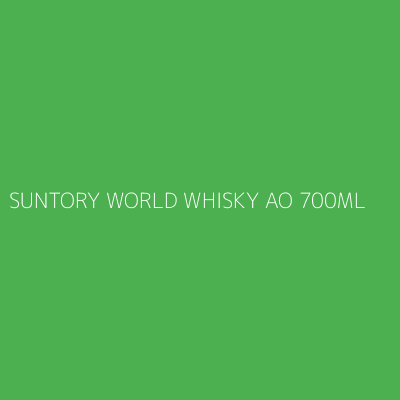 Product SUNTORY WORLD WHISKY AO 700ML