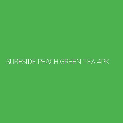 Product SURFSIDE PEACH GREEN TEA 4PK