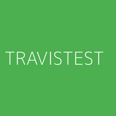 Product TRAVISTEST