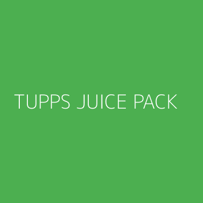 Product TUPPS JUICE PACK