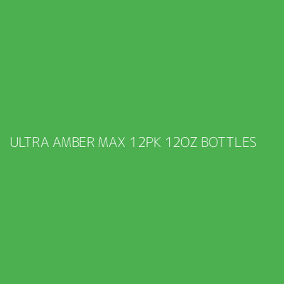 Product ULTRA AMBER MAX 12PK 12OZ BOTTLES