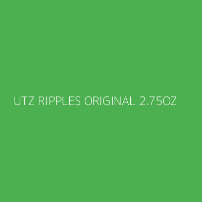 Product UTZ RIPPLES ORIGINAL 2.75OZ