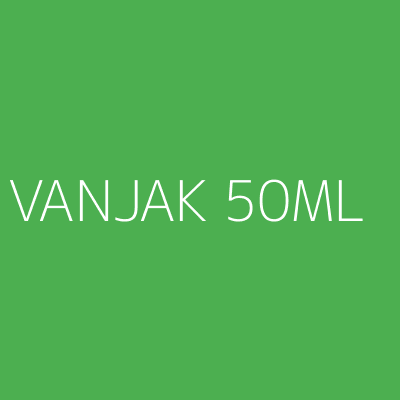 Product VANJAK 50ML