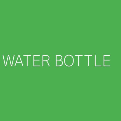 Product WATER BOTTLE