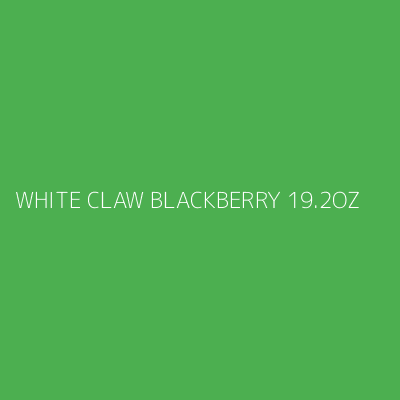 Product WHITE CLAW BLACKBERRY 19.2OZ