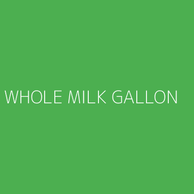Product WHOLE MILK GALLON