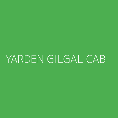 Product YARDEN GILGAL CAB
