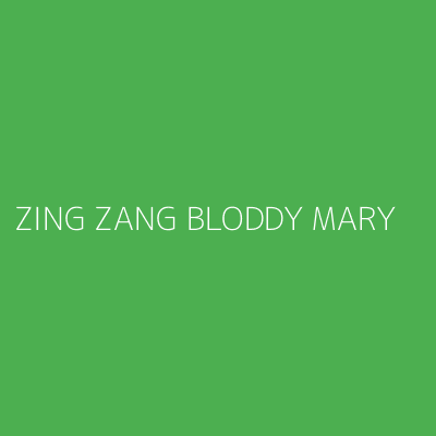 Product ZING ZANG BLODDY MARY