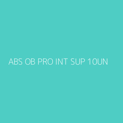 ABS OB PRO INT SUP 10UN