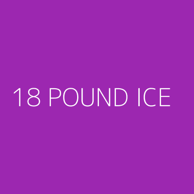 Product 18 POUND ICE