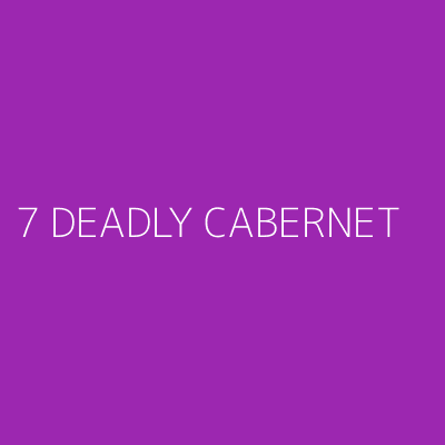 Product 7 DEADLY CABERNET