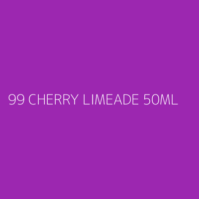 Product 99 CHERRY LIMEADE 50ML