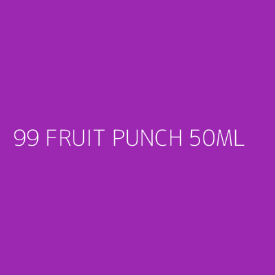 Product 99 FRUIT PUNCH 50ML