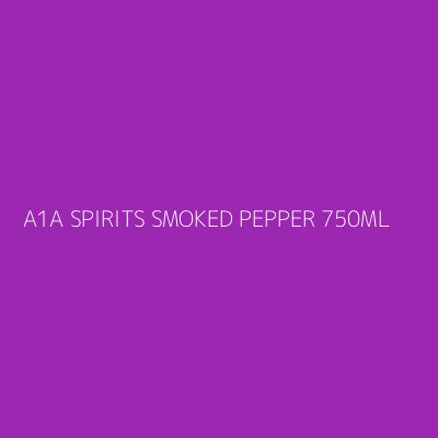 Product A1A SPIRITS SMOKED PEPPER 750ML