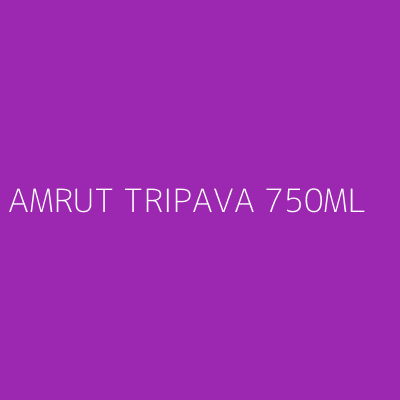 Product AMRUT TRIPAVA 750ML