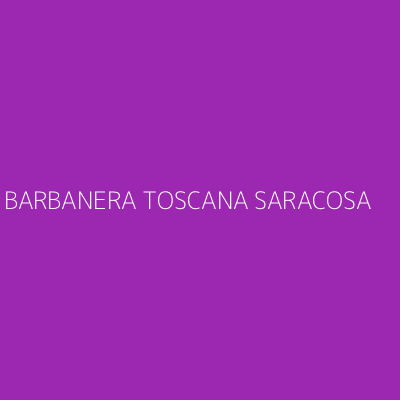 Product BARBANERA TOSCANA SARACOSA