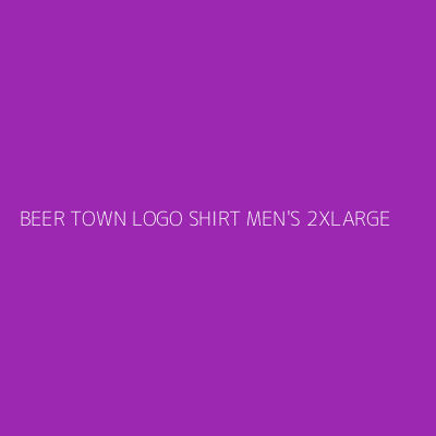 Product BEER TOWN LOGO SHIRT MEN'S 2XLARGE