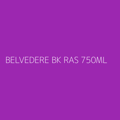 Product BELVEDERE BK RAS 750ML