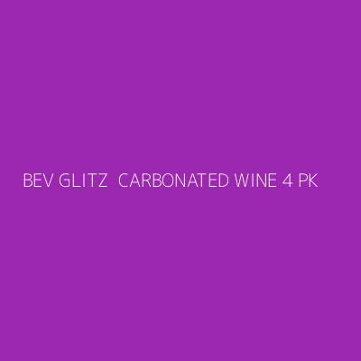 Product BEV GLITZ  CARBONATED WINE 4 PK