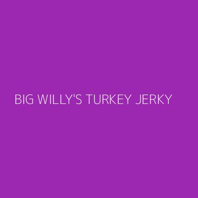 Product BIG WILLY'S TURKEY JERKY